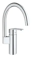 Grohe Eurostyle Cosmopolitan - Páková dřezová baterie s vysokým výtokem, chrom 30221002