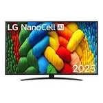 50" LG NanoCell AI NANO81 4K Smart TV 2025