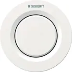 Geberit Splachovací systémy - Oddálené ovládání typ 01, pneumatické, pro 1 množství splachování, alpská bílá 116.040.11.1