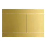 Alcadrain Flat - Ovládání splachování, mosaz FUN-BRASS