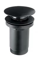 Novaservis Příslušenství - Umyvadlová výpusť, černá S285B-BL-B