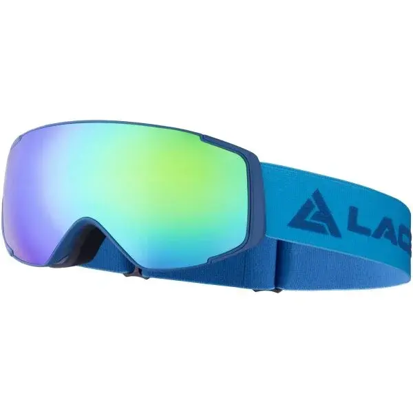 Laceto JR FROSTY Detské lyžiarske okuliare, modrá, veľkosť