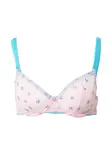 Dora Larsen Podprsenka 'BETH'  modrozelená / ružová