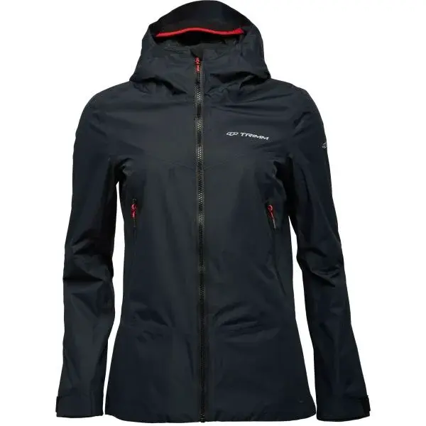 TRIMM FOXTERA Dámská outdoorová bunda, černá, velikost