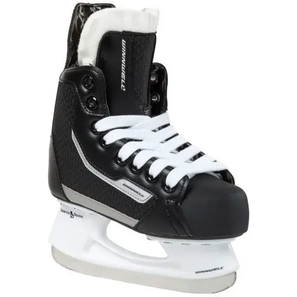 WINNWELL AMP300 YTH WITH BALANCE BLADES Lední brusle, černá, velikost