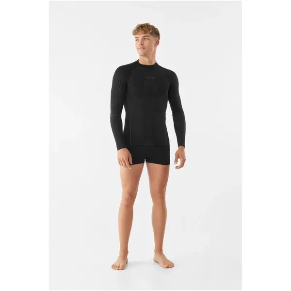 Pánské termotriko s dlouhým rukávem viking eiger černá l