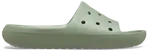 Unisex pantofle crocs classic slide v2 světle zelená 46-47