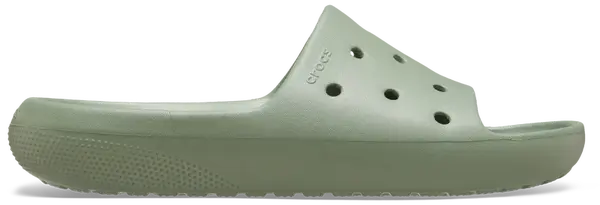 Unisex pantofle crocs classic slide v2 světle zelená 46-47