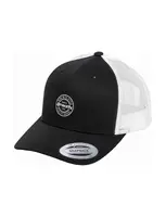 Meatfly kšiltovka MF View Trucker White Round/Black/White | Bílá | Velikost One Size