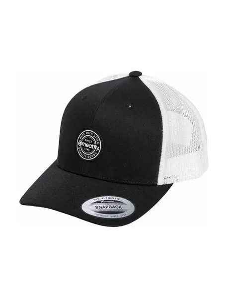 Meatfly kšiltovka MF View Trucker White Round/Black/White | Bílá | Velikost One Size