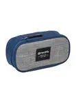 Meatfly pouzdro Pencil Case Sea / Grey Heather | Modrá | Velikost L