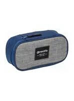 Meatfly pouzdro Pencil Case Sea / Grey Heather | Modrá | Velikost L