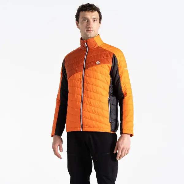 Pánská bunda dare2b descending oranžová/černá l