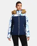 Dámská vyhřívaná lyžařská bunda kilpi lena-w tmavě modrá 36