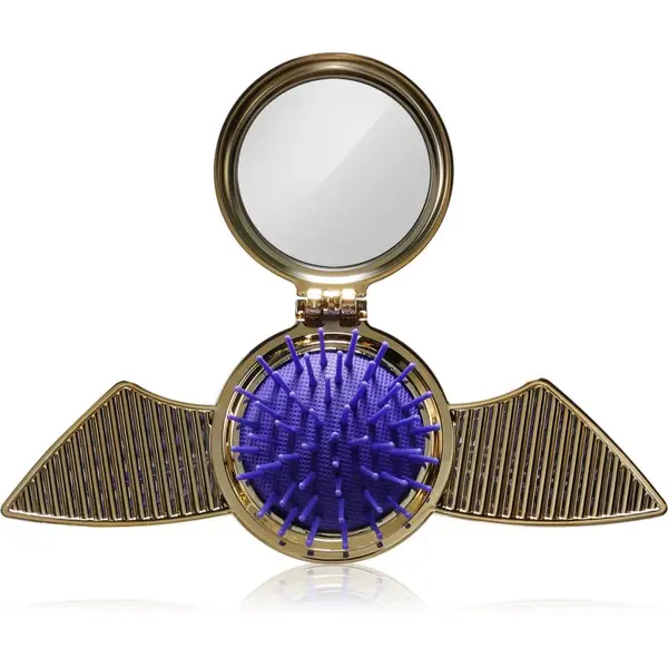 Mad Beauty Harry Potter Snitch kartáč na vlasy se zrcátkem 1 ks