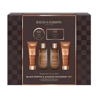 Baylis & Harding Pánská dárková sada péče o tělo Black Pepper & Ginseng 6 ks