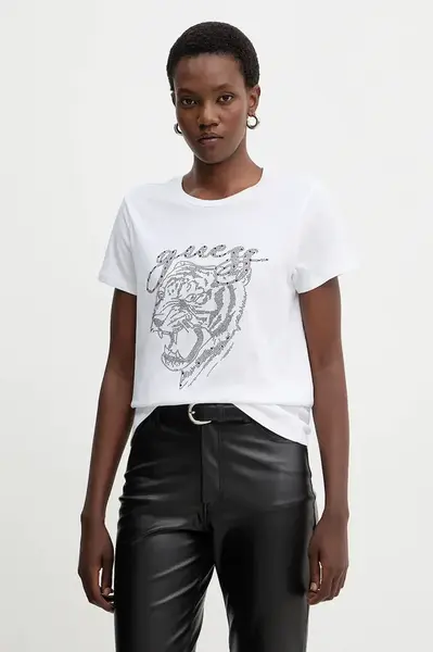 Bavlnené tričko Guess