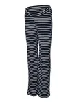 Vero Moda Maternity Nohavice 'VMMSea'  námornícka modrá / biela