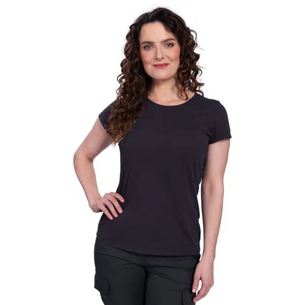 Bushman Dámské tričko Natalie V, černé XXXL
