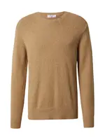 DAN FOX APPAREL Sveter 'Laurenz'  farba ťavej srsti