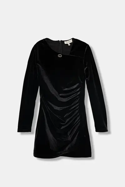 Dětské velurové šaty Twinset