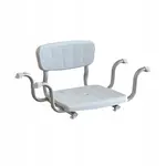 Závesná sedačka na vaňu - s opierkou a madlami KING-BSB-20