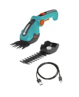 Gardena - 3,6 V AKU nožnice na trávu a kríky ComfortCut Li, integrovaná batéria, nabíjačka 9888-20