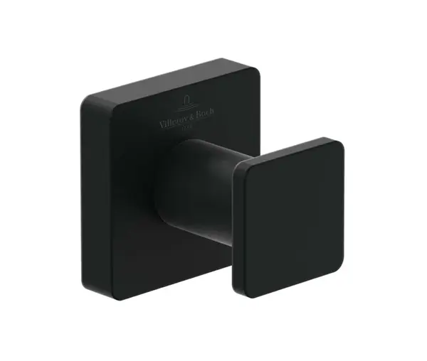 Villeroy & Boch Elements Striking - Háčik, matná čierna TVA152011000K5