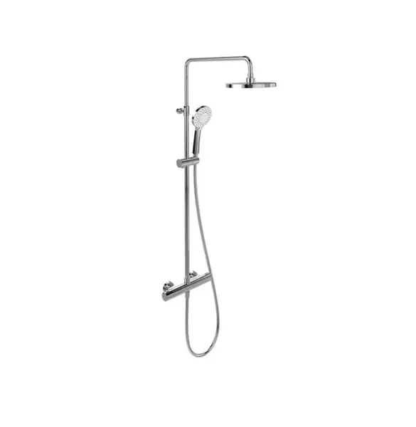 Villeroy & Boch Universal Showers - Sprchový set s termostatom, priemer 23 cm, 3 prúdy, chróm TVS109002UK061