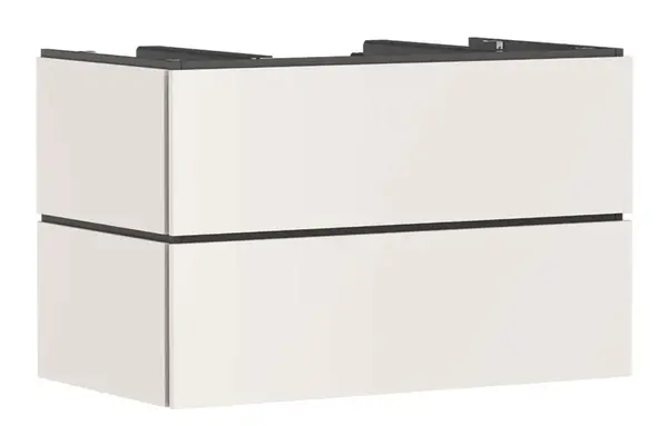 Hansgrohe Xilesa E - Umývadlová skrinka, 62x98x55 cm, 2 zásuvky, matná béžová 54302780