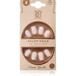 SOSU Cosmetics Salon Nails umelé nechty odtieň French Vanilla 30 ks