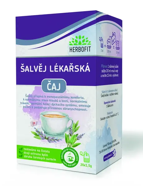 Herbofit Bylinný čaj Šalvěj 20x1.5g