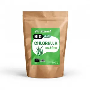 Allnature Chlorella prášek BIO 100g