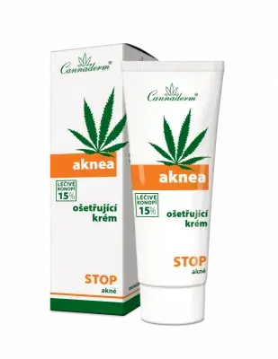 Cannaderm Aknea ošetřující krém 75g