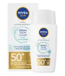 NIVEA SUN Lehký pleťový krém na opalování Derma Skin Clear SPF 50+ 40ml
