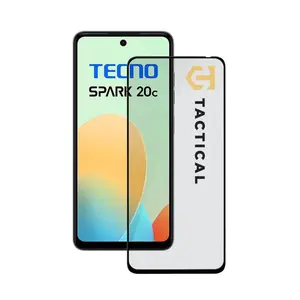 Tactical Glass Shield 5D sklo pro Tecno Spark 20c, černé