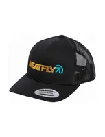 Meatfly kšiltovka Rodie Trucker Wood / Black | Černá | Velikost One Size