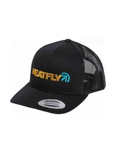 Meatfly kšiltovka Rodie Trucker Wood / Black | Černá | Velikost One Size