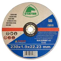 Kotouč řezný na kov STANDARD T41, Ø 230 x 1,9 x 22,23 mm, STAYER