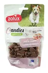 Pochoutka Pes Candies minišunka kost vápník 150g Zolux