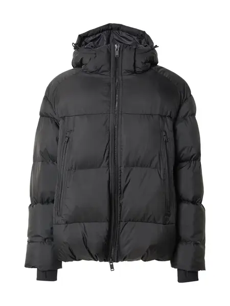 BOSS Zimná bunda  čierna