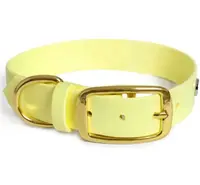 Reedog obojek pastělově žlutý Biothane - XS