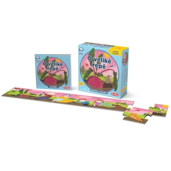 O veľkej repe - skladačka s rozprávkou