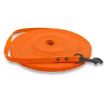 PafDog lehké voděodolné HEXA stopovací vodítko ploché, 1cm - neonově oranžová PAF-600