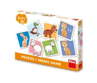 Dino Toys Domácí zvířátka Pexeso Baby 24 kartiček