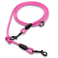 PafDog Přepínací nastavitelné vodítko 8mm, růžové extra pevné PAF-939
