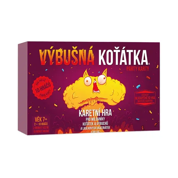Výbušné mačiatka: Párty karty Asmodée-Blackfire