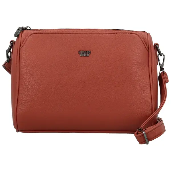 Dámska crossbody kabelka tehlovo červená - Coveri Marija
