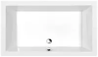 Polysan Deep - Hlboká sprchová vanička, 130x75x26 cm, biela 72942