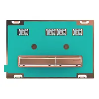 Geberit Sigma50 - Ovládacie tlačidlo na 2 množstvá splachovania, červené zlato/bez výplne 115.670.00.2